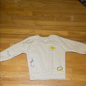 Hanna Andersson sweat shirt. Size 110. GUC